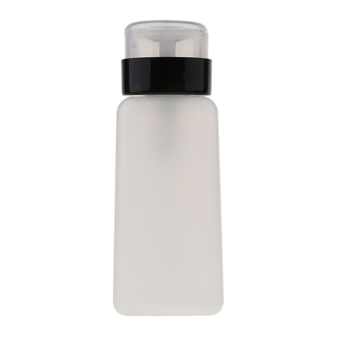 250ml Nail Art Tips Empty Dispenser Nail Remover Pump Black Pump Head