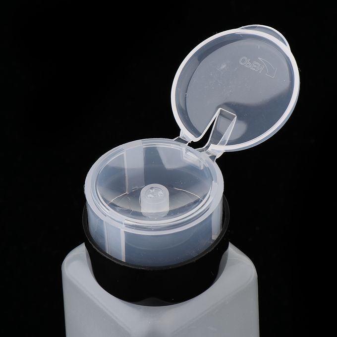 250ml Nail Art Tips Empty Dispenser Nail Remover Pump Black Pump Head