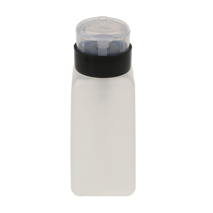 250ml Nail Art Tips Empty Dispenser Nail Remover Pump Black Pump Head