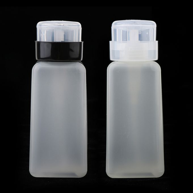 250ml Nail Art Tips Empty Dispenser Nail Remover Pump Black Pump Head