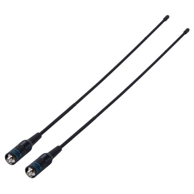 2Pieces SMAFemale Antenna Dual Band VHFUHF 144MHz430MHz Radio