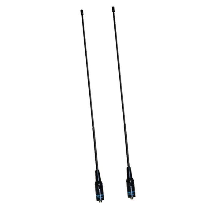 2Pieces SMAFemale Antenna Dual Band VHFUHF 144MHz430MHz Radio