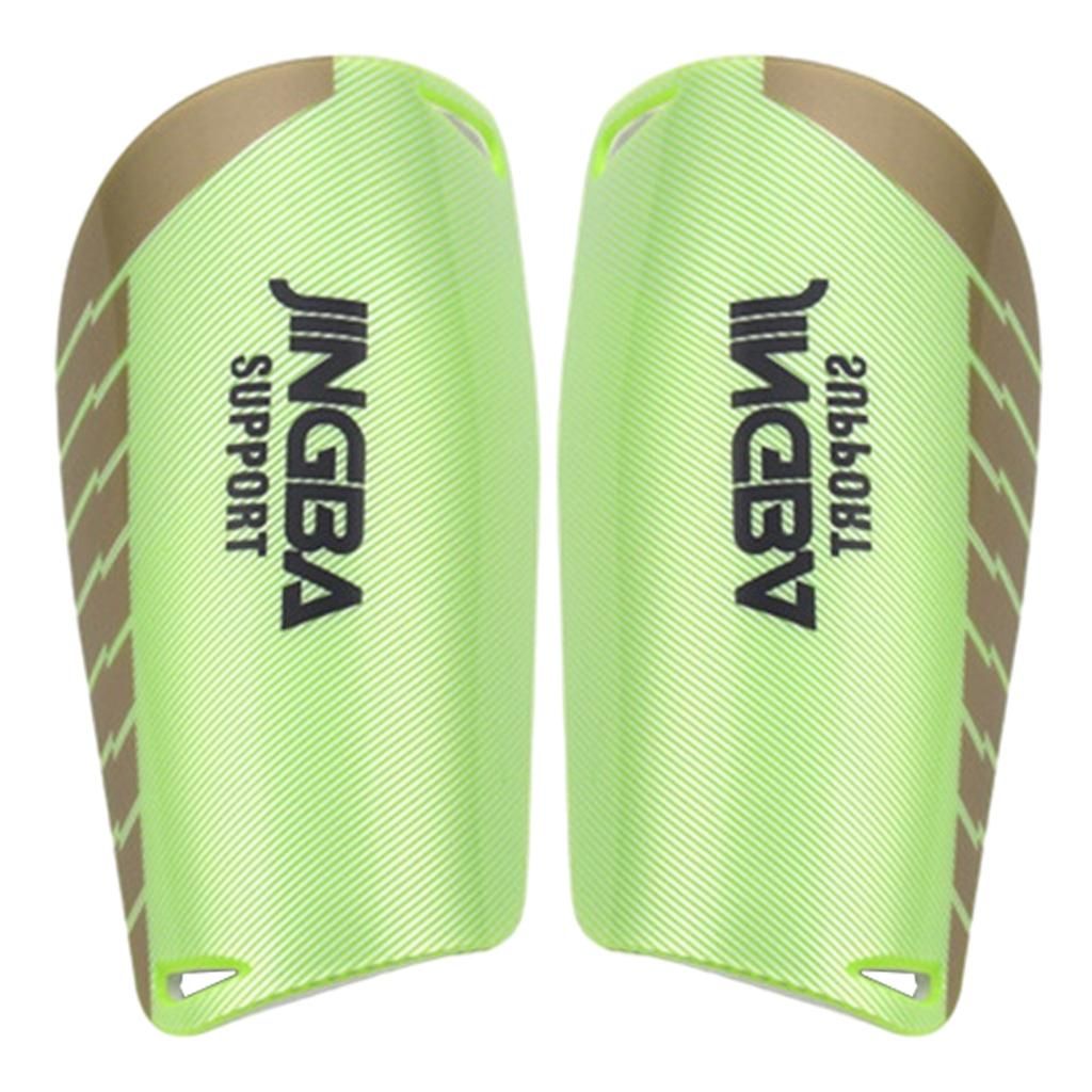 1 Pair Soccer Shin Guards Football Tibia Pads Shinguards For Green S
