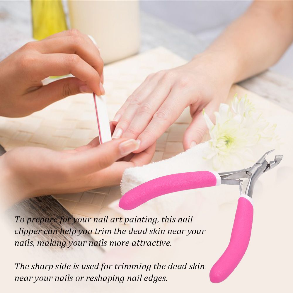 Nail Clipper Nail Cuticle Remover Scissor Finger Toe Nail Nipper