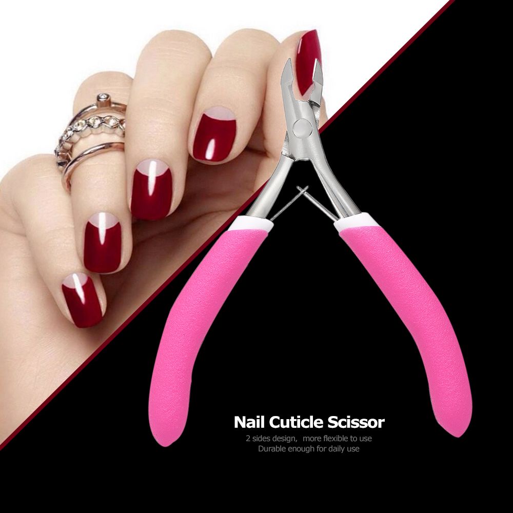Nail Clipper Nail Cuticle Remover Scissor Finger Toe Nail Nipper