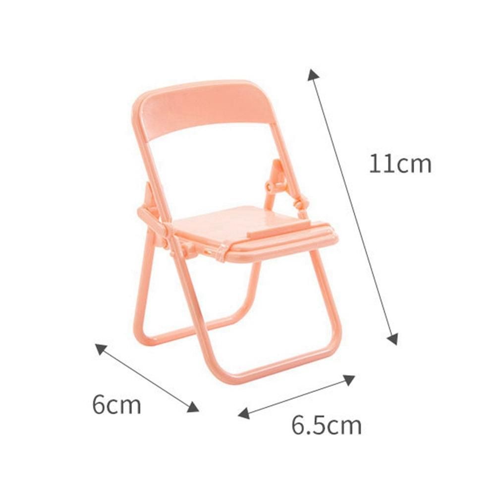 Steve Cute Little Chair Mobile Phone Holder Desk Foldable