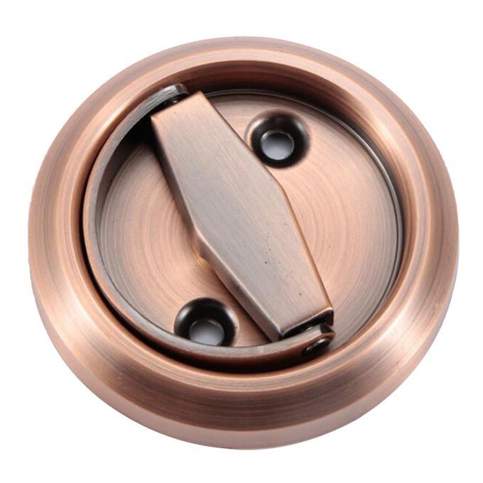 Stainless Steel Invisible Recessed Door Cup   Handle Flush Pull Red