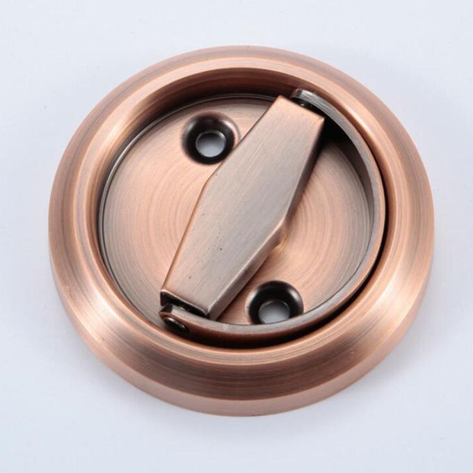 Stainless Steel Invisible Recessed Door Cup   Handle Flush Pull Red