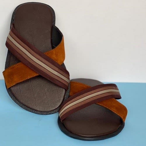 Men's Slide - Brown