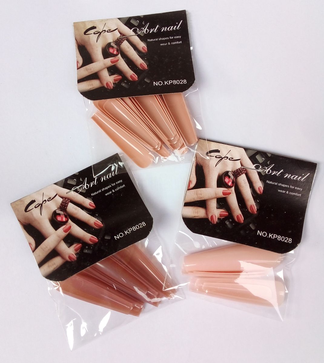 24 PIECES SET ART NAIL ARTIFICIAL NAILS