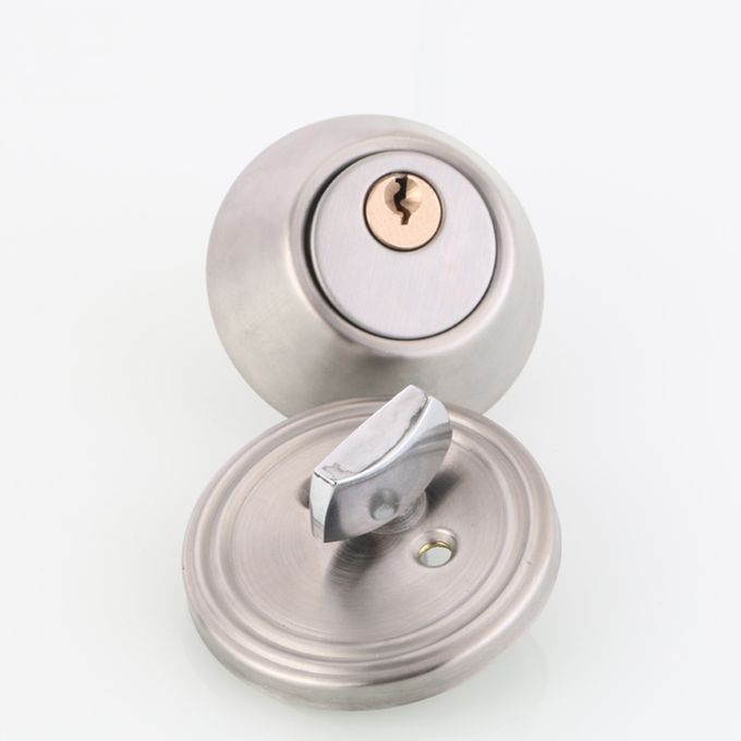 Door Knob Lockset With 3 Keys Privacy Handle Bedroom