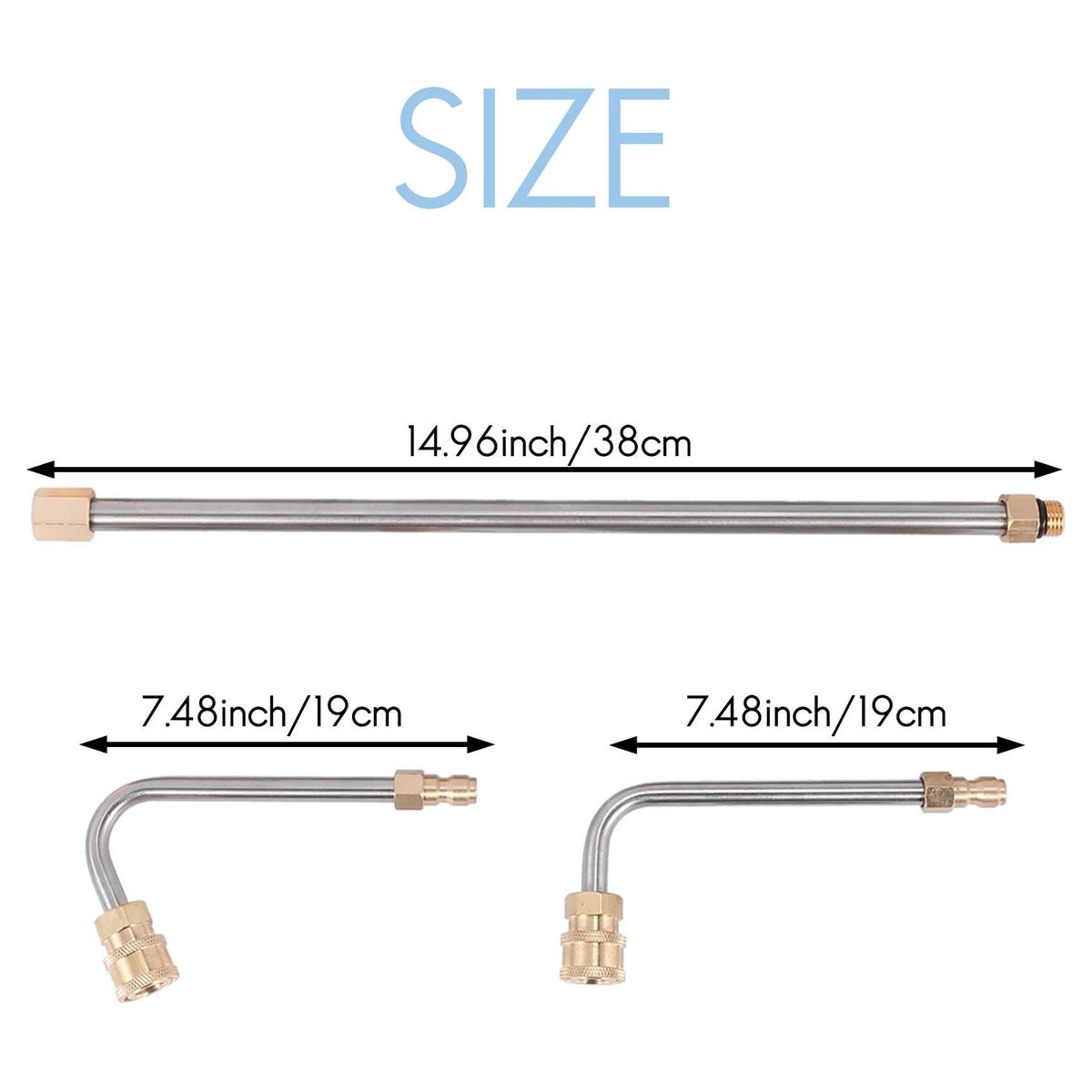 Pressure Washer Extension Wands - 120 Inch Power Tools, Tele