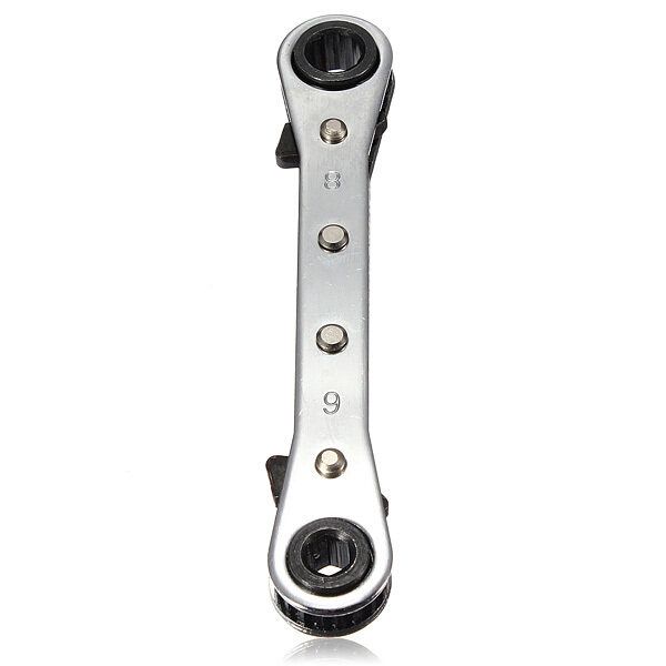Ring Ratchet Spanner Wrench Set Repair Tools Metric 6mm X 8mm 6x8