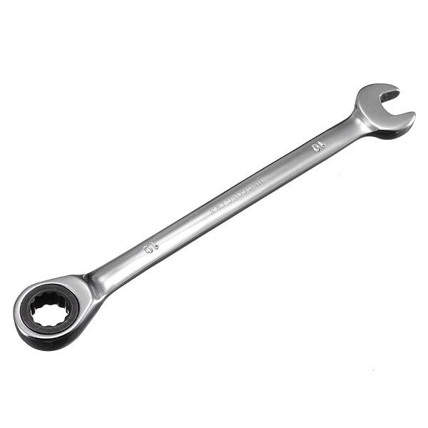 5 Sizes Stubby Combination Ring Open End Ring Ratchet Spanner Wrench 10mm Ten
