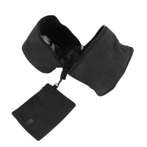 Zipper Man Women Makeup Bag Nylon Cosmetic Bag
