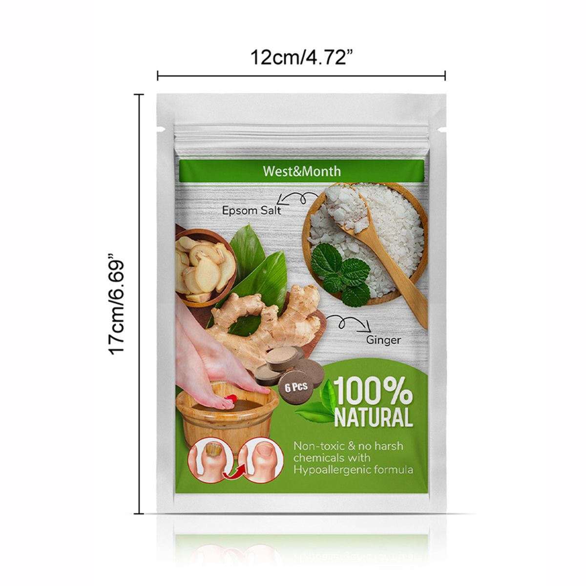 Ginger Foot Soak Ginger Foot Bath Bag Foot Reflexology Spa