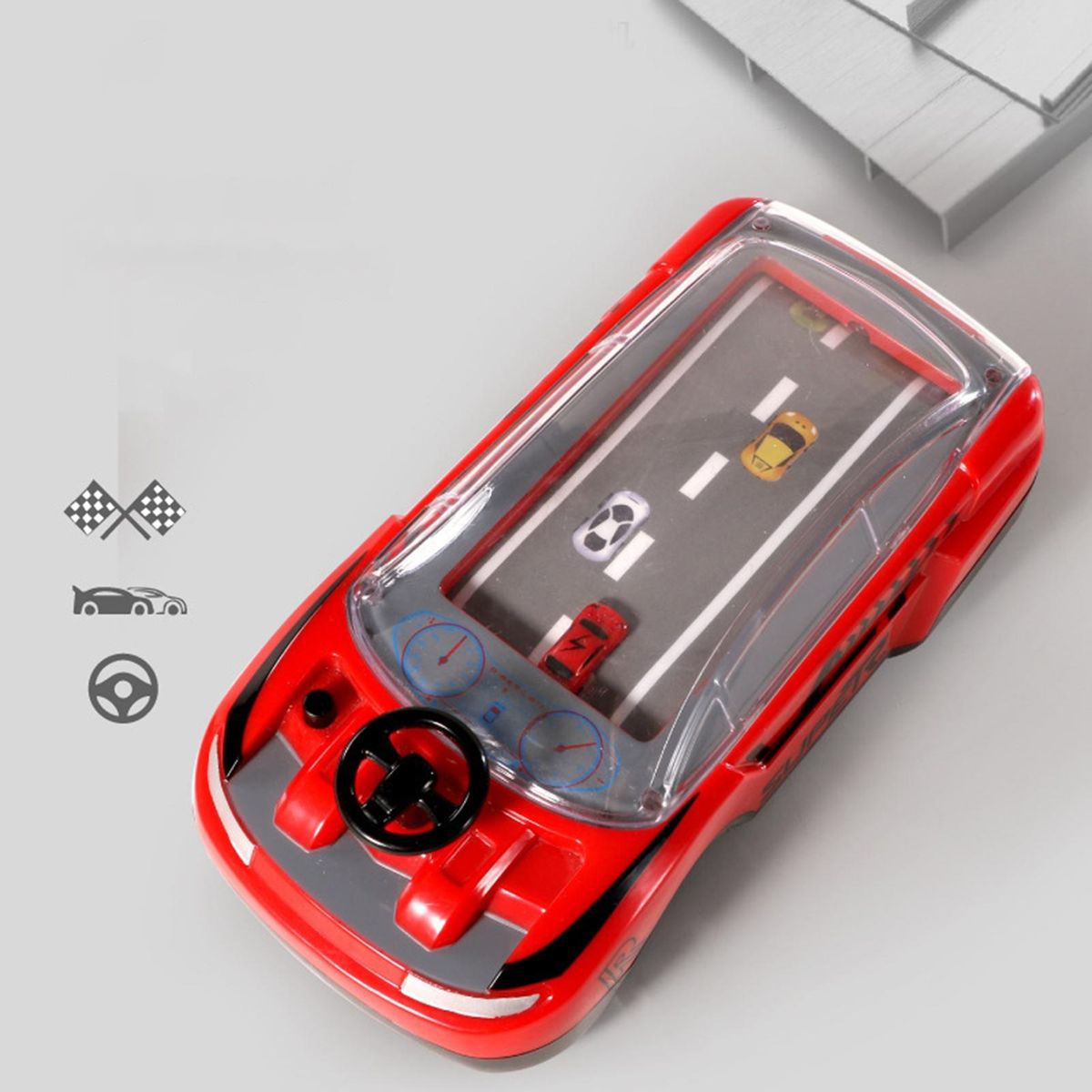 Cartoon Game Console Mini Cartoon Baby Game Console Red