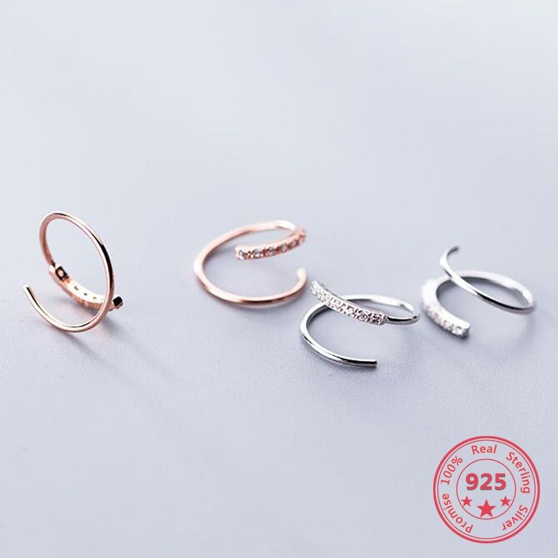 2019 New Minimalism High Quality 925 Silver Jewelry Smooth