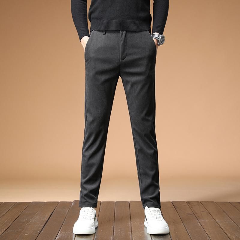 JANTOUR-ELASTIC PENA PENSES FOR MAN MEN ELASTIC ELASTIC PENA Pants Informal Elastic 28-40
