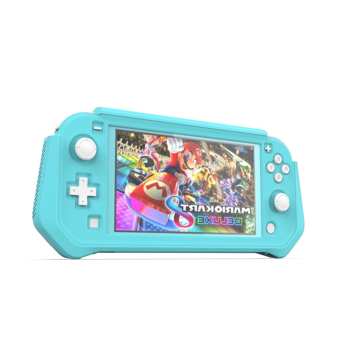 Nintendo switch lite all-inclusive protective shell NS lite host protective cover TPU shell game accessories cover lite high-quality TPU case (blue-green)