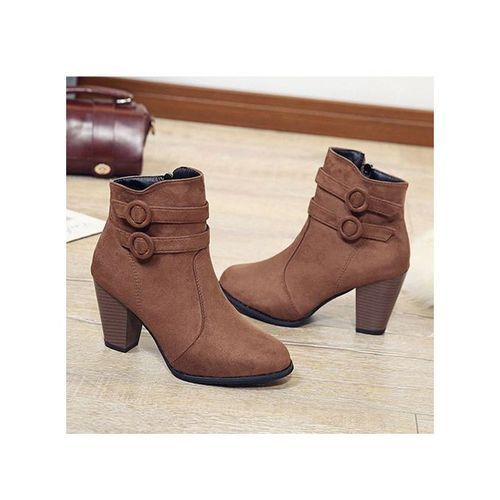 New Ladies Boots Shallow Mouth Pointed Women Boots