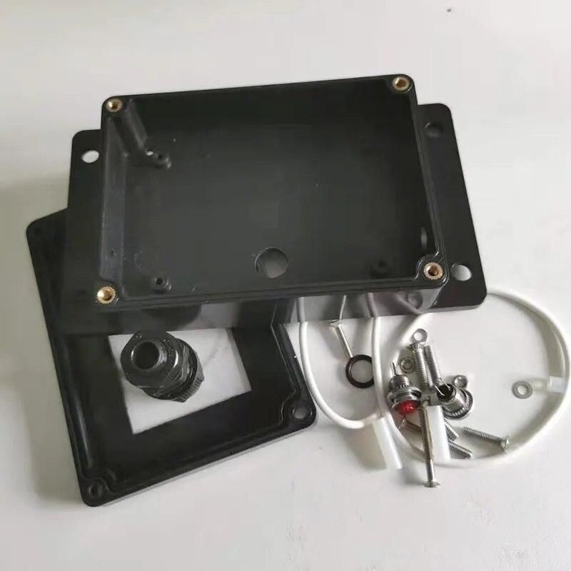 for Ant Protection Board Waterproof LCD Display Screen Case Shell Outside Outer Frame Casing 24S 32S BMS Case Black External Box