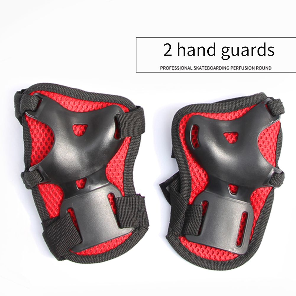 6 Pcs Wrist Guards Knee Pads Rollerblading Body Accessories