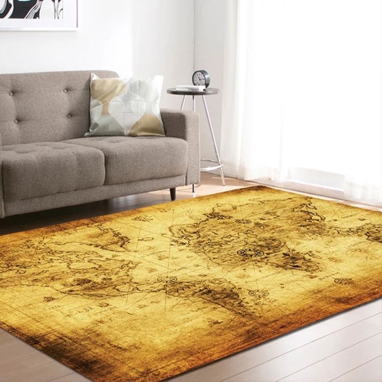 World Map Carpets Rug Bedroom Kids Baby Play Crawling Mat Memory Foam Area Rugs Carpet 40x60cm