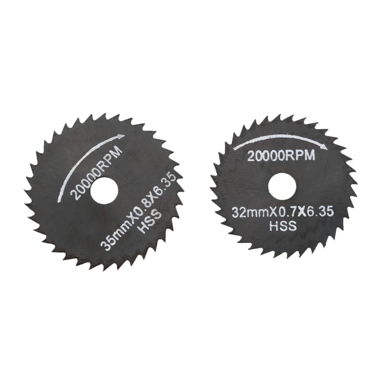 6pcs Metal HSS Circular Saw  Set Cutting Discs for Dremel Rotary Tool