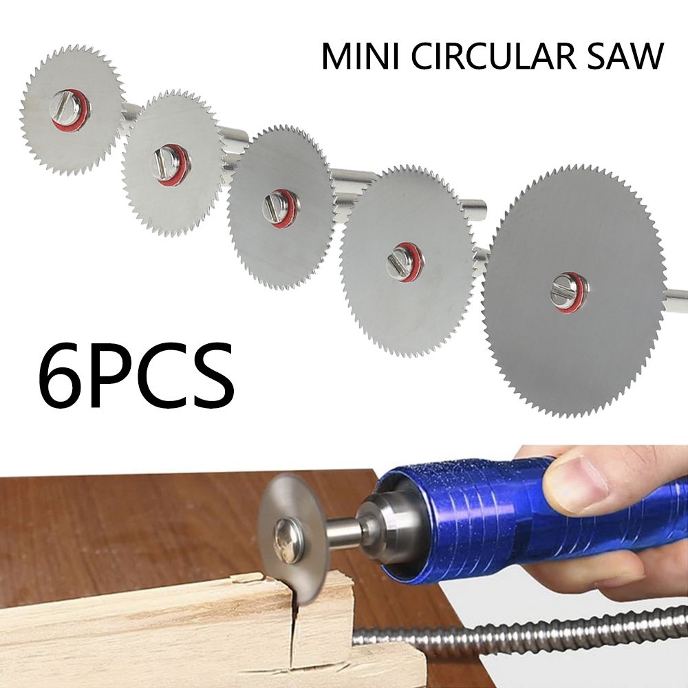 32mm 6pcs Mini Electric Circular Blade Grinding Cut Off Disc Woodworking