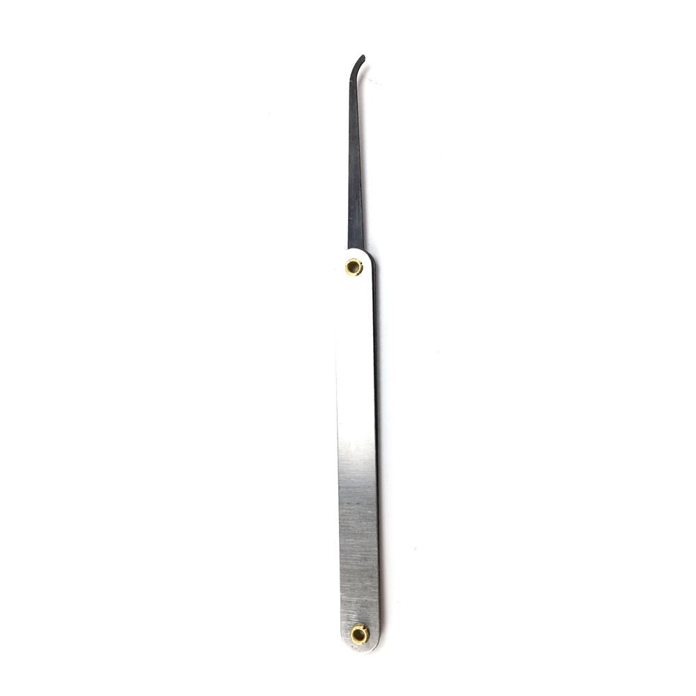 15Pcs Locksmith Padlock Stainless Steel Lock Picks Set Transparent Skill Training