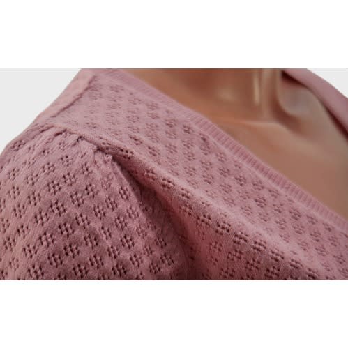 V Neck Buttoned Cardigan