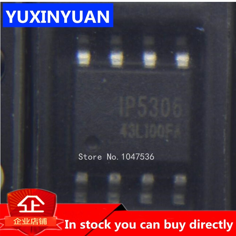 Integrated SMD Mobile 20pcs/lot Highly IP5306 Chip Original SOP8 IC Power 5306
