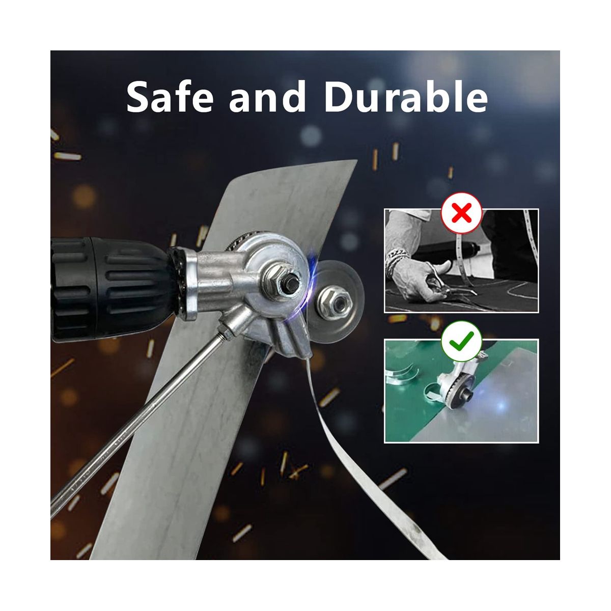 Electric Drill Shears Plate ,Metal Nibbler Drill