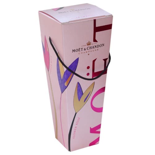 Rose Imperial Flower Gift Set Box / Champagne 750ml