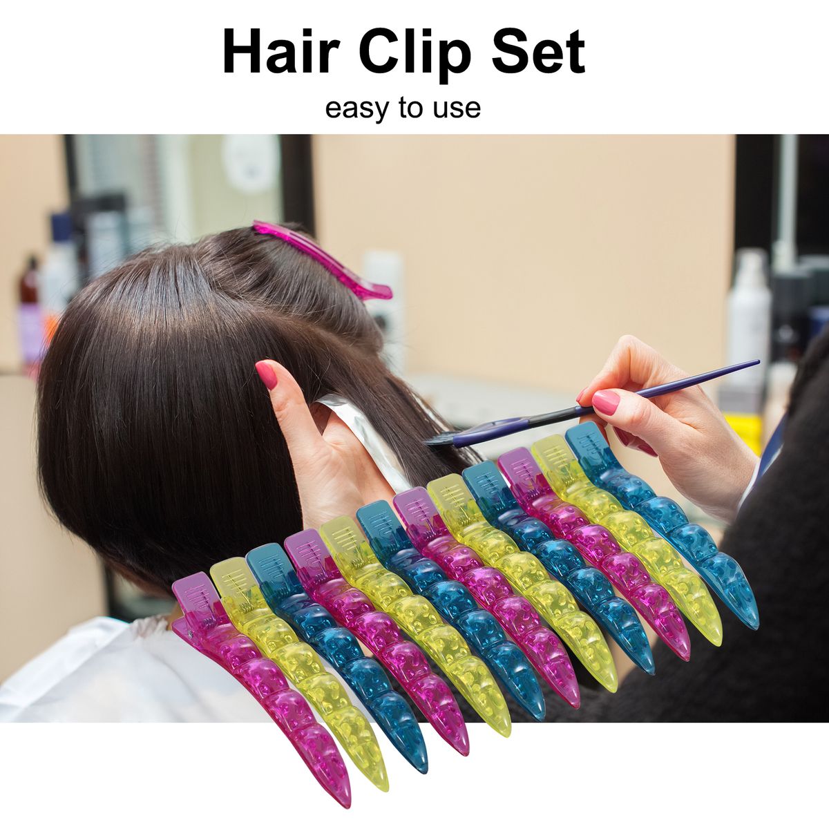 Hair Clip Set 12pcs Fashion Hair Clips Duckbill Clips