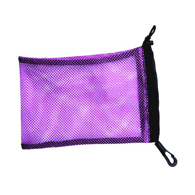 Mesh Drawstring Bag For Snorkeling Equipment Diving    Purple