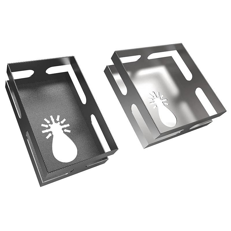 2 Pcs Square Slot Cutter for Electrical Box Drywall Outlet C