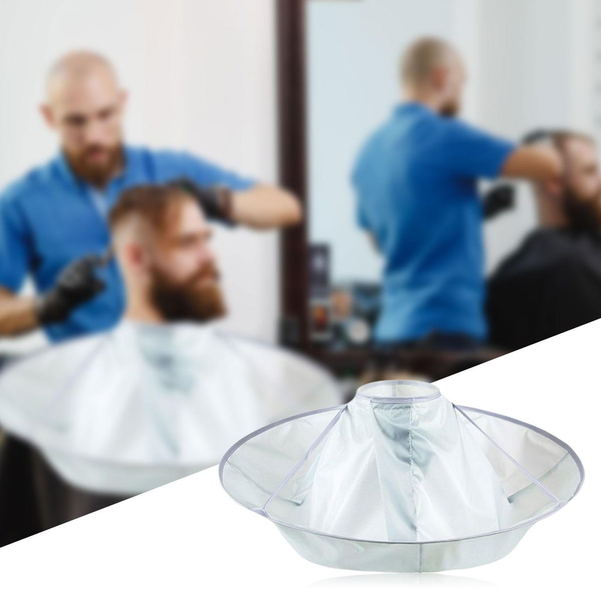 23.5inch Haircut Cape Barber Cape ,More Convenient Good Material