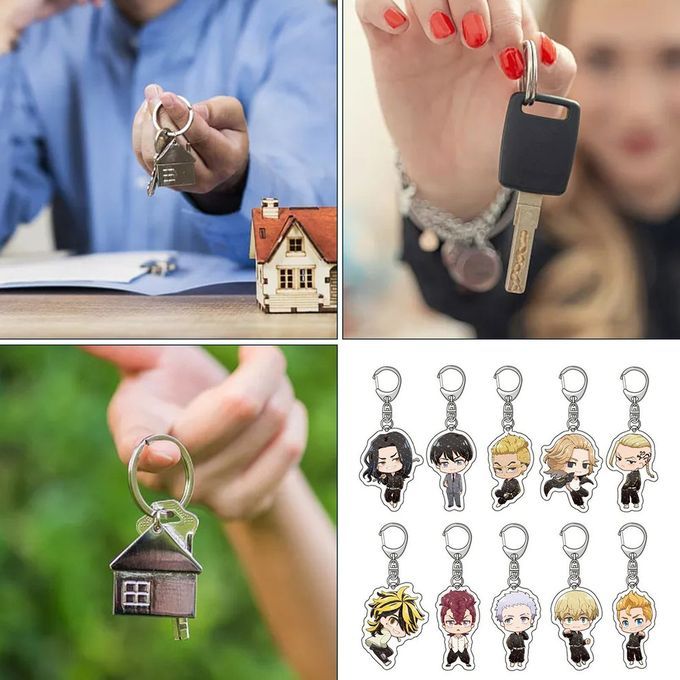 Anime Tokyo Avengers Key Hain A Ryli  Key Hain Pendant Handbags A  Essories-A3-6cm