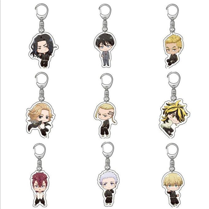 Anime Tokyo Avengers Key Hain A Ryli  Key Hain Pendant Handbags A  Essories-A3-6cm