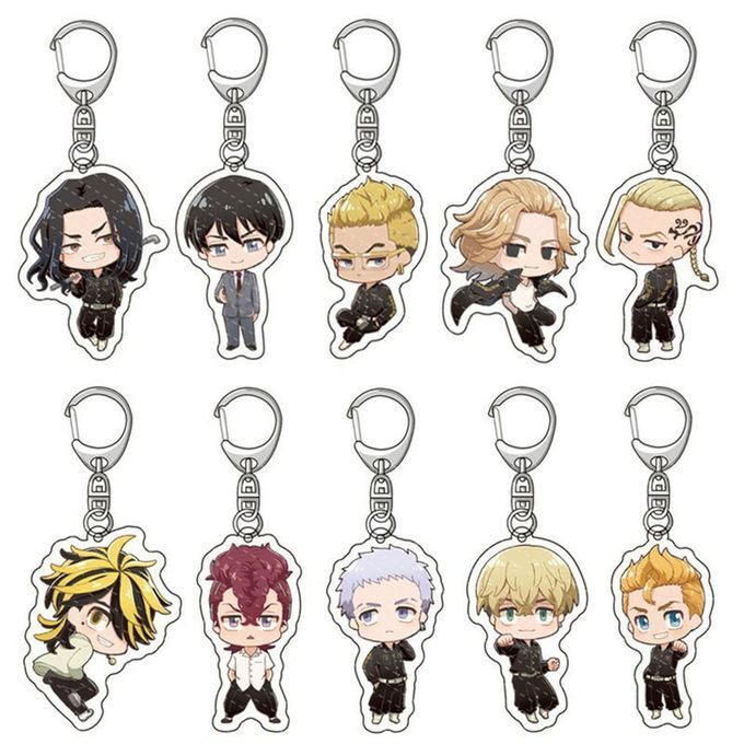 Anime Tokyo Avengers Key Hain A Ryli  Key Hain Pendant Handbags A  Essories-A3-6cm