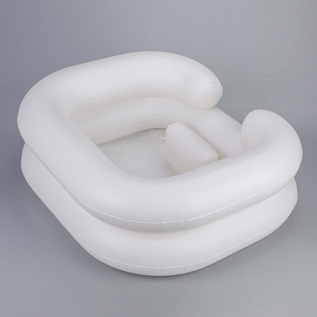 Inflatable Shampoo Basin Hair Washing Tray Washbasin With Drain