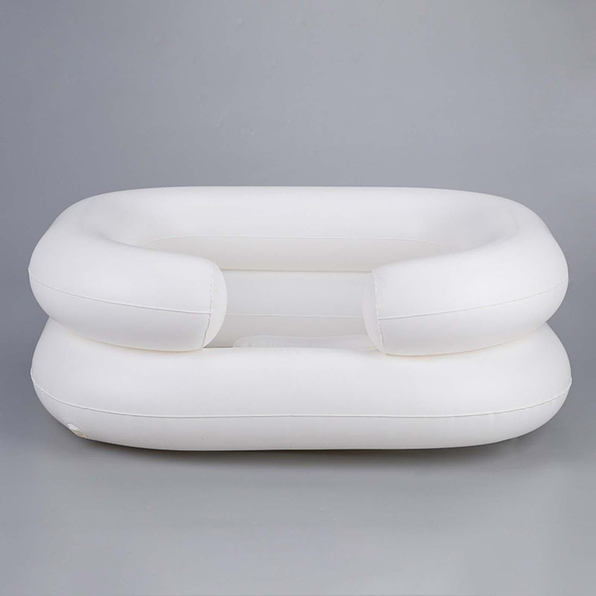 Inflatable Shampoo Basin Hair Washing Tray Washbasin With Drain