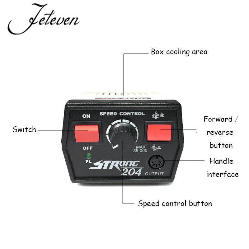 220V/110V Micromotor Strong 204 Goldsmith Polishing Motor,Jewelry Polishing Machine,Dental Polish 3.175mm Shixin 204   102l-3.175mm
