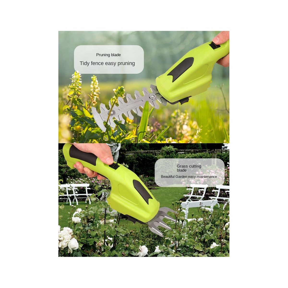 Small Convenient Electric Trimmer Pruning Shears Garden Lawn