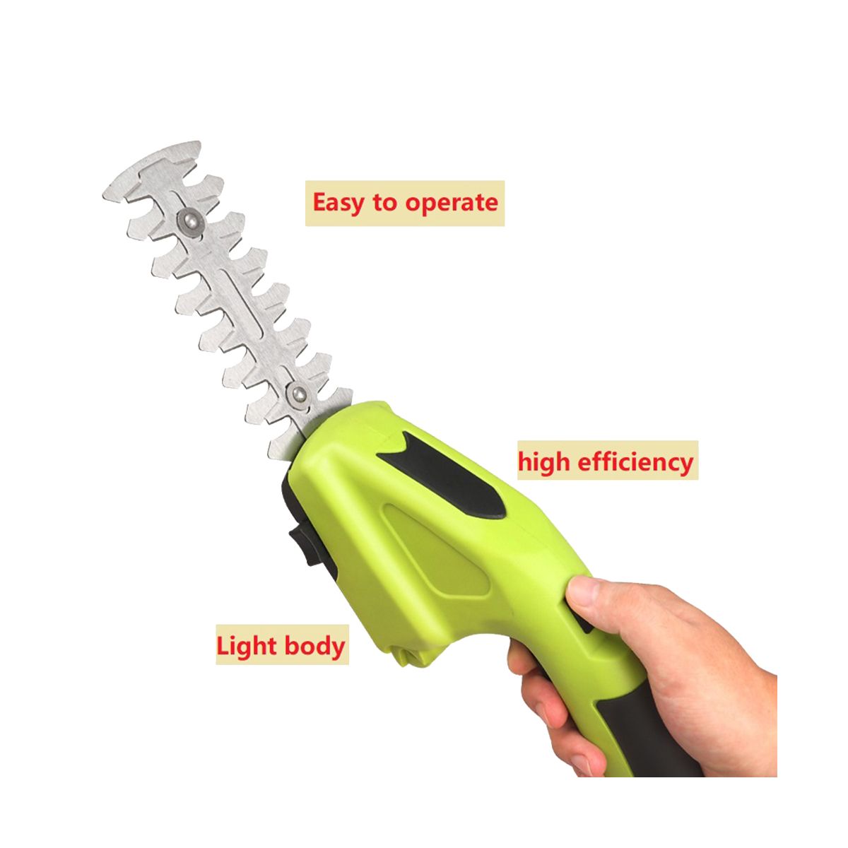 Small Convenient Electric Trimmer Pruning Shears Garden Lawn