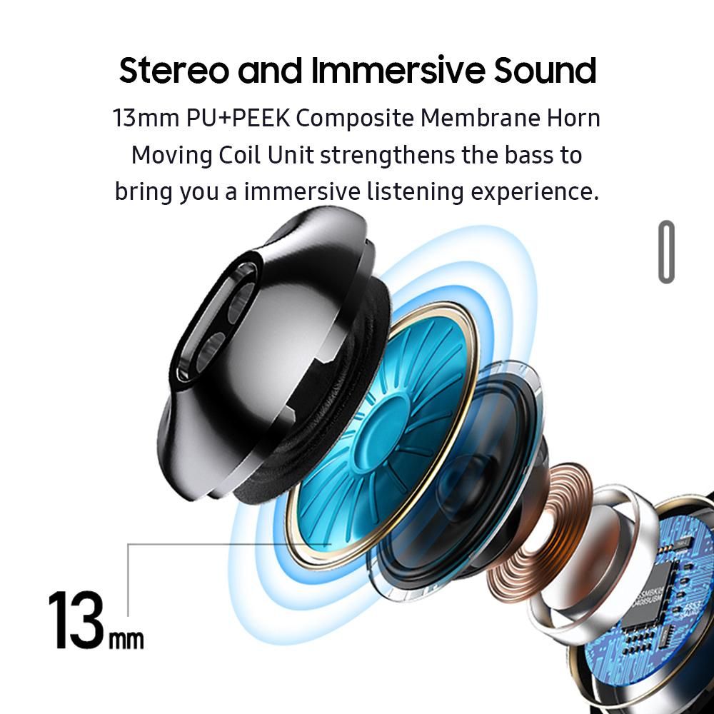 Lenovo Thinkplus Pods XT95 True Wireless Stereo Earphones Waterproof BT5.0 Headphones with 28hrs Music Time/13mm Moving Coil/AAC+SBC/MIC