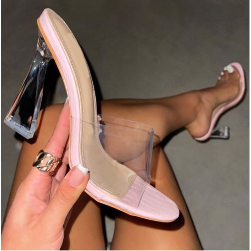 Women's High Heels Fashion Platform High Heel Sandals - Pink