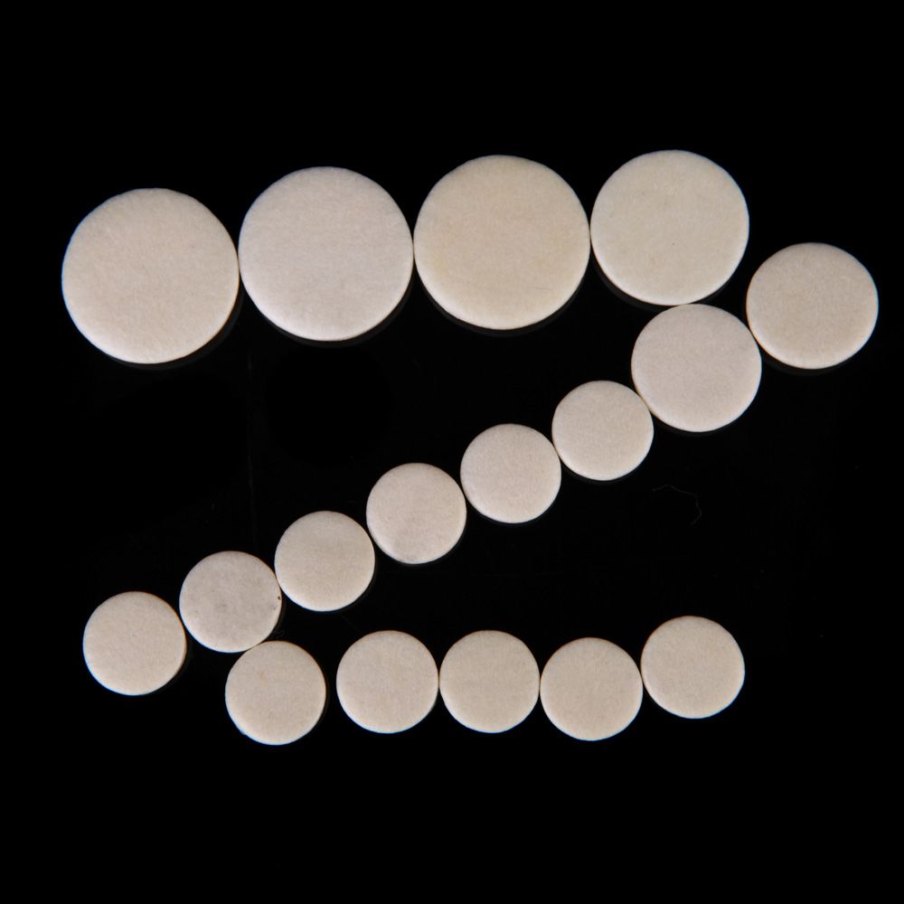 17pcs Clarinet Pads Replacement Durable Exquisite Wind